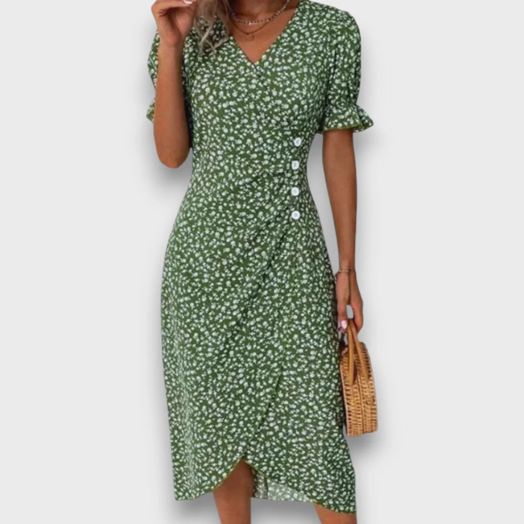 Heliane – Blumiges Midikleid - Image 2