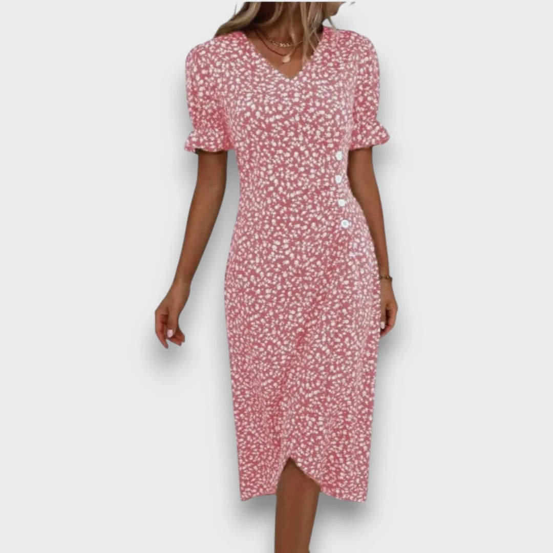 Heliane – Blumiges Midikleid - Image 3