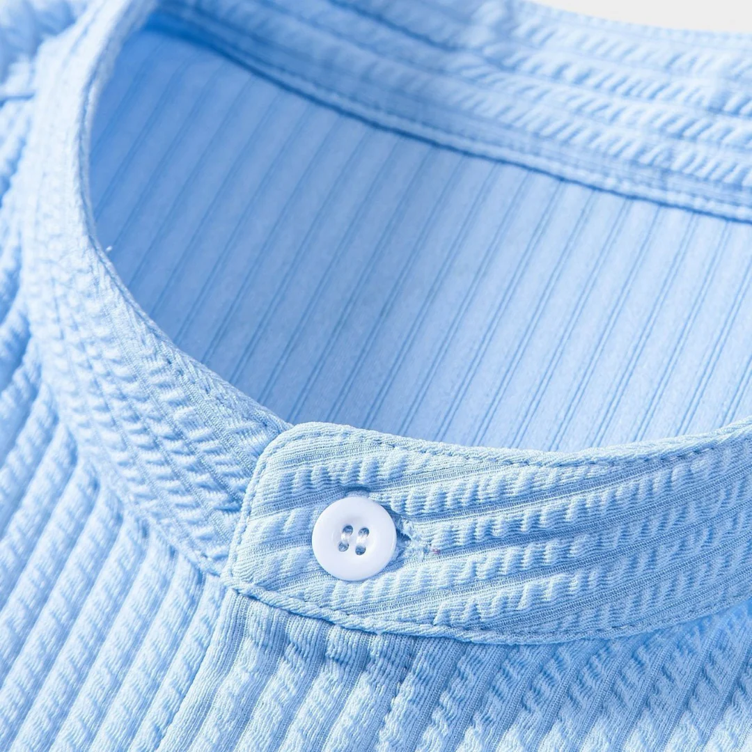 Hemd mit Stehkragen für Herren - Slim Fit, Elegant & Modern - Image 6