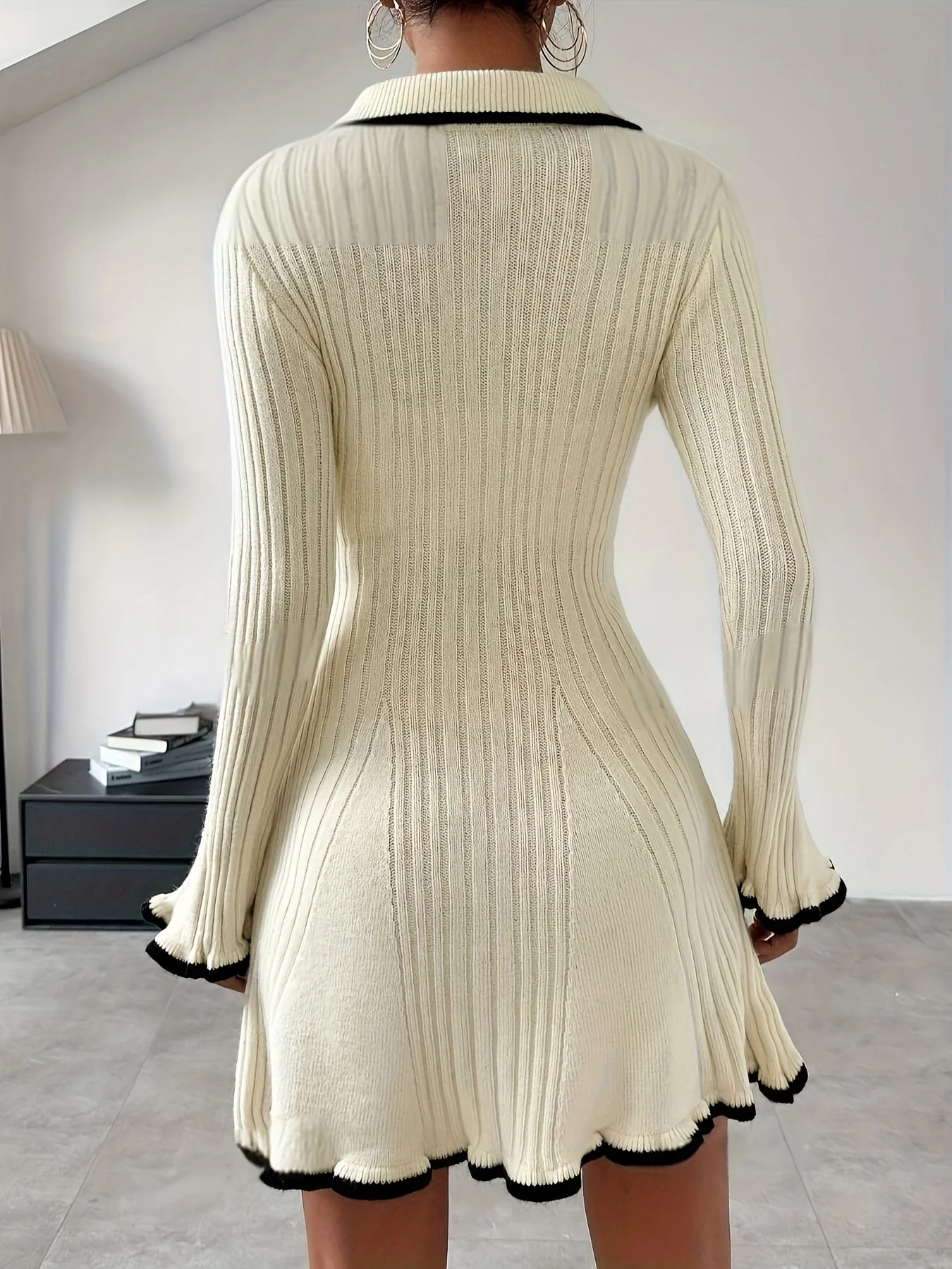 Henna | Elegantes Strickkleid - Image 3