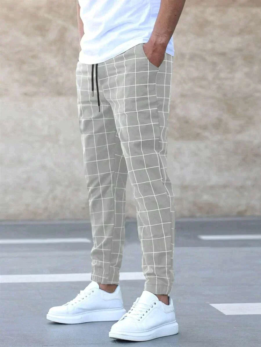 Henry - Elegante Hose mit Gittermuster - Image 6