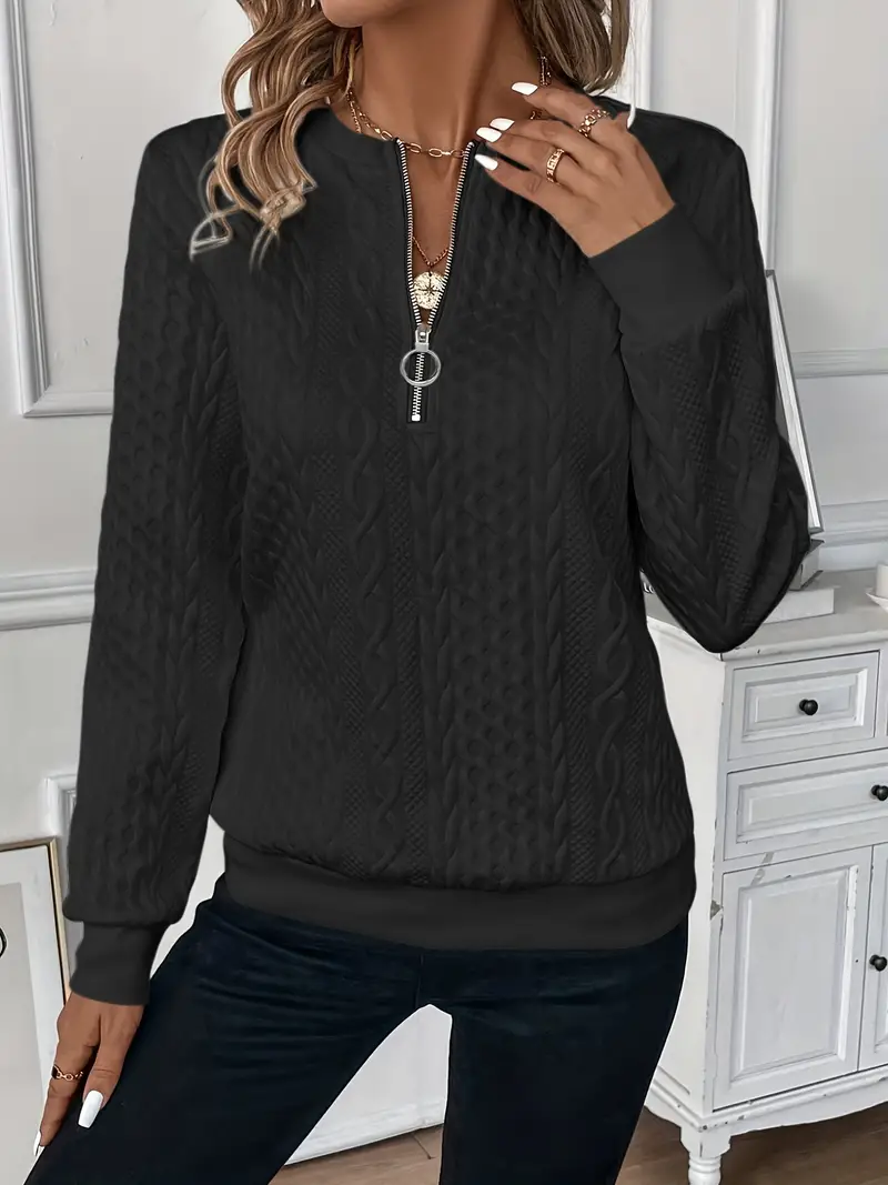 Herald™ - Stilvoller Pullover mit Reißverschluss - Image 17