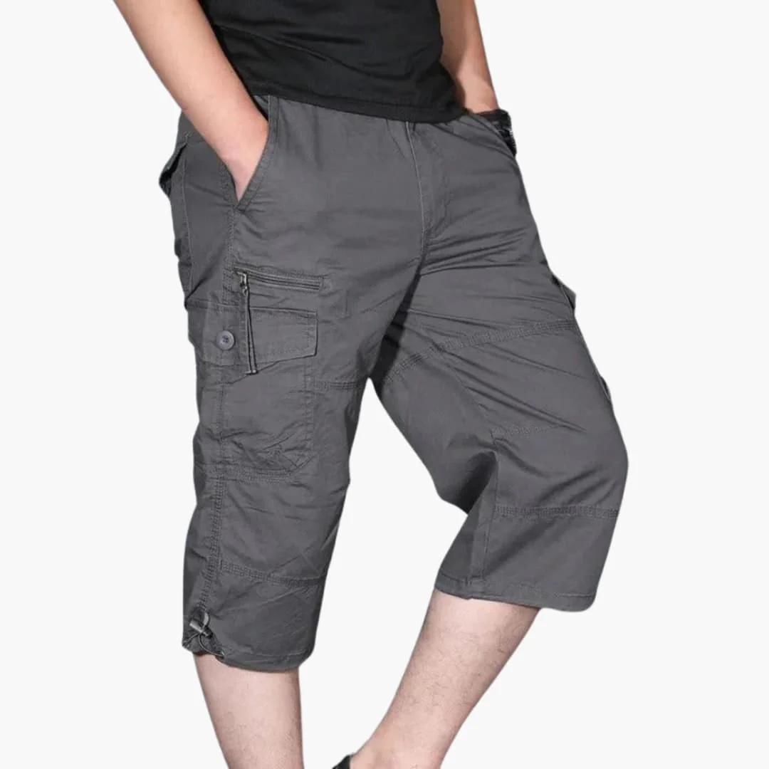 Herren 3/4 Cargohose mit Taschen für Frühling und Sommer - Image 2