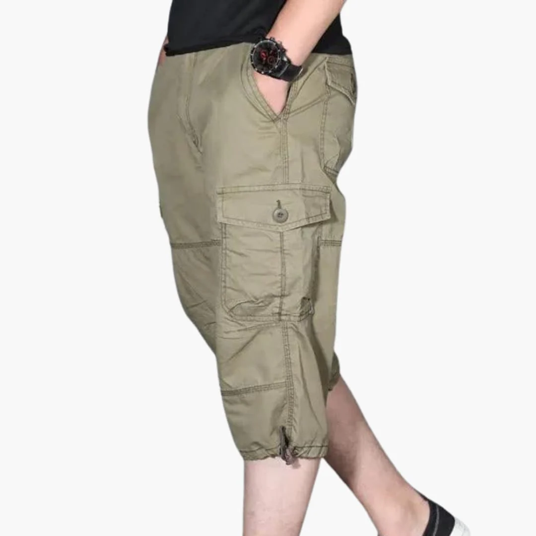 Herren 3/4 Cargohose mit Taschen für Frühling und Sommer - Image 4