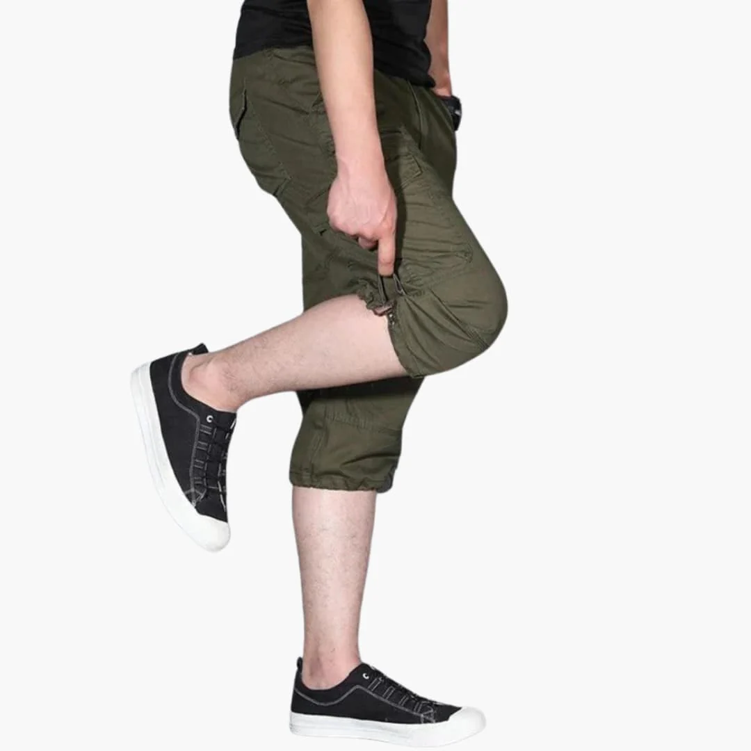 Herren 3/4 Cargohose mit Taschen für Frühling und Sommer - Image 5