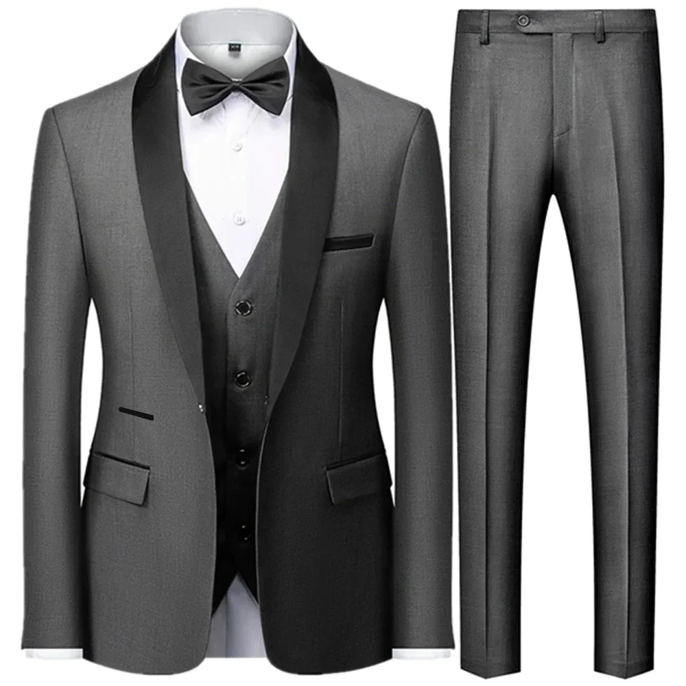 Herren 3-Dreiteiler Hochzeitsgast Anzug | Jacke, Weste und Hose - Image 8