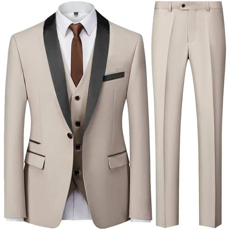 Herren 3-Dreiteiler Hochzeitsgast Anzug | Jacke, Weste und Hose - Image 9
