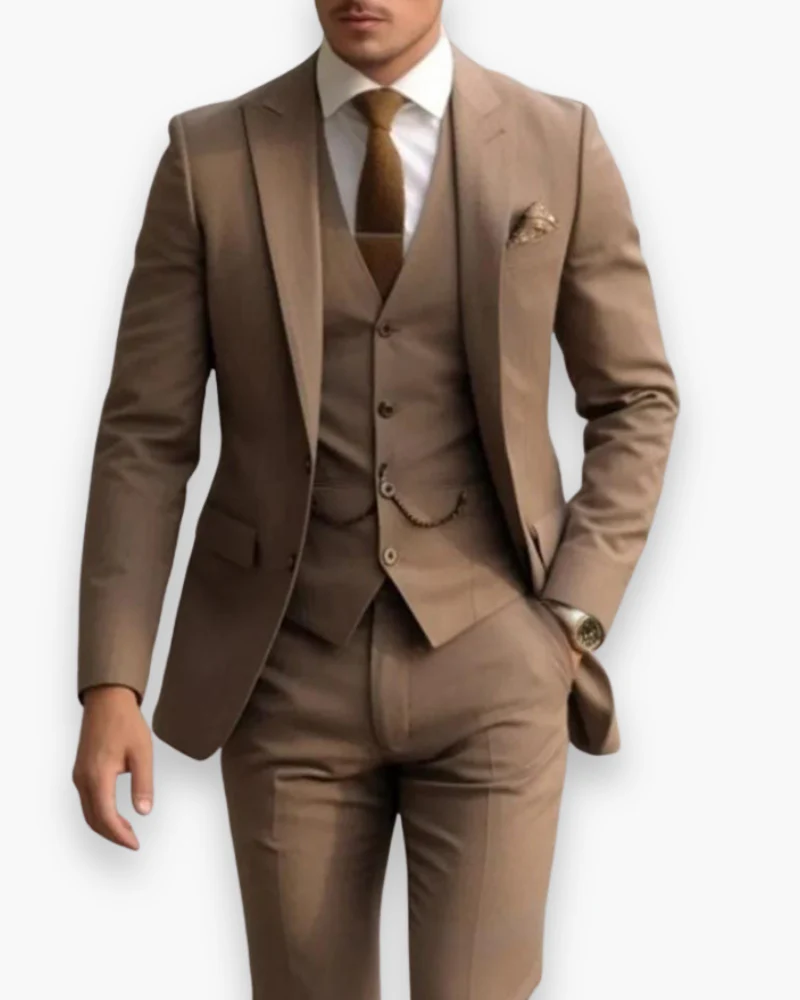 Herren Anzug 3-teilig Slim Fit | Klassisch & Elegant für Hochzeitsgäste - Image 14