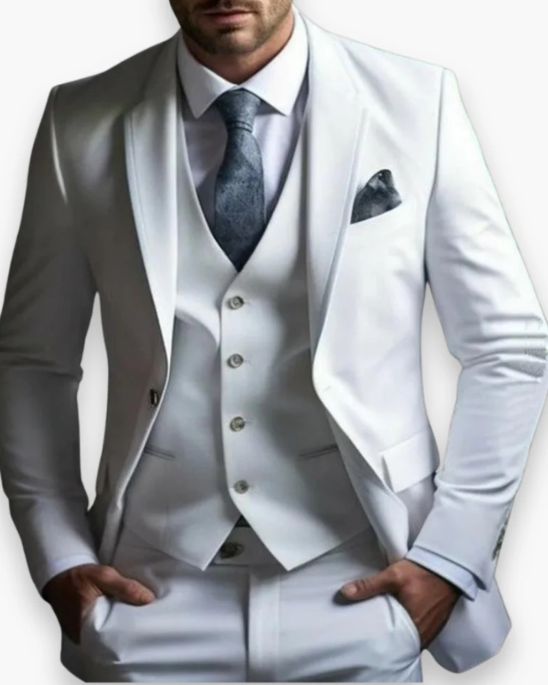 Herren Anzug 3-teilig Slim Fit | Klassisch & Elegant für Hochzeitsgäste - Image 15