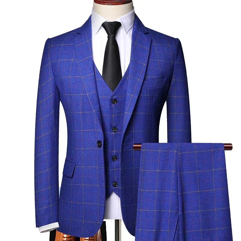 Herren Anzug dreiteilig | Klassischer Aufbau mit klarer Form - Image 5