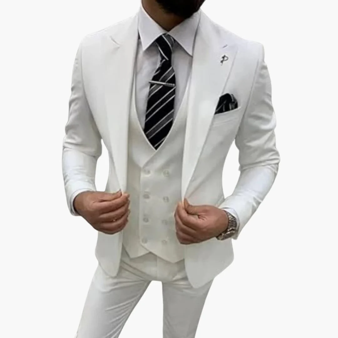 Herren Anzug dreiteilig mit Slim Fit für jede Saison - Image 6