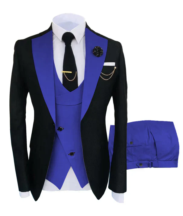 Herren Anzug in formellem Stil, dreiteilig mit Sakko, Weste und Hose - Image 6
