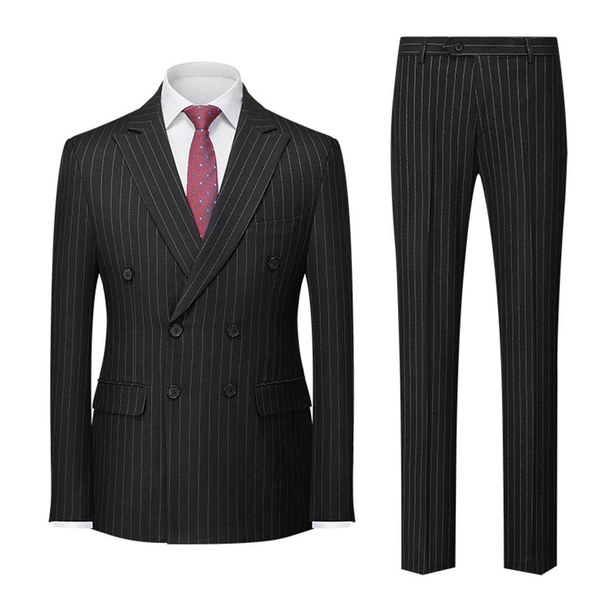 Herren-Anzug mit strukturset | Für formelle anwendungen - Image 6