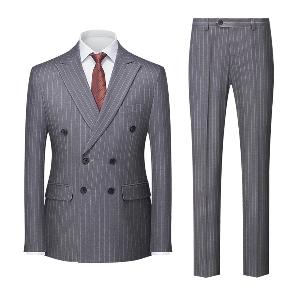 Herren-Anzug mit strukturset | Für formelle anwendungen - Image 7