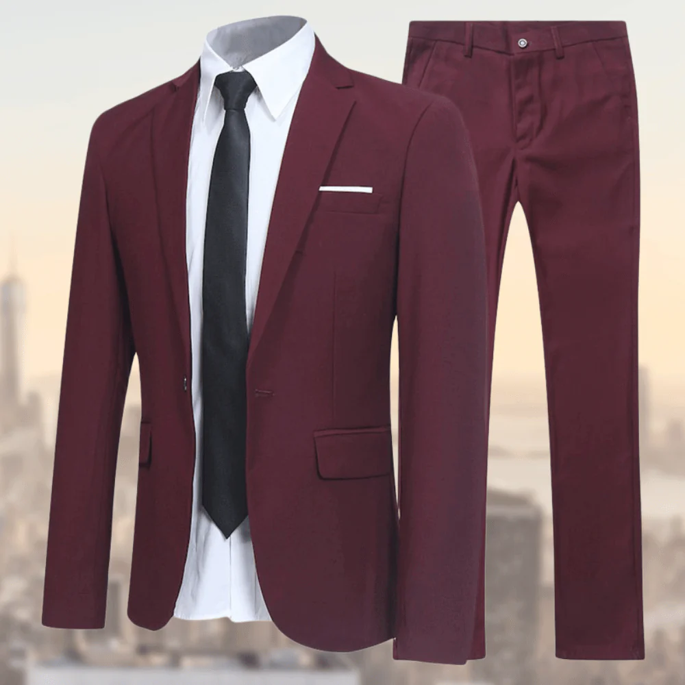 Herren Anzug | Zweiteilige Kombination mit Sakko und Bundhose - Image 6