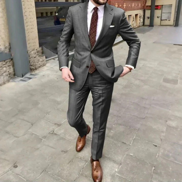 Herren Anzug | zweiteiliges Set mit Jacke und Hose - Image 2