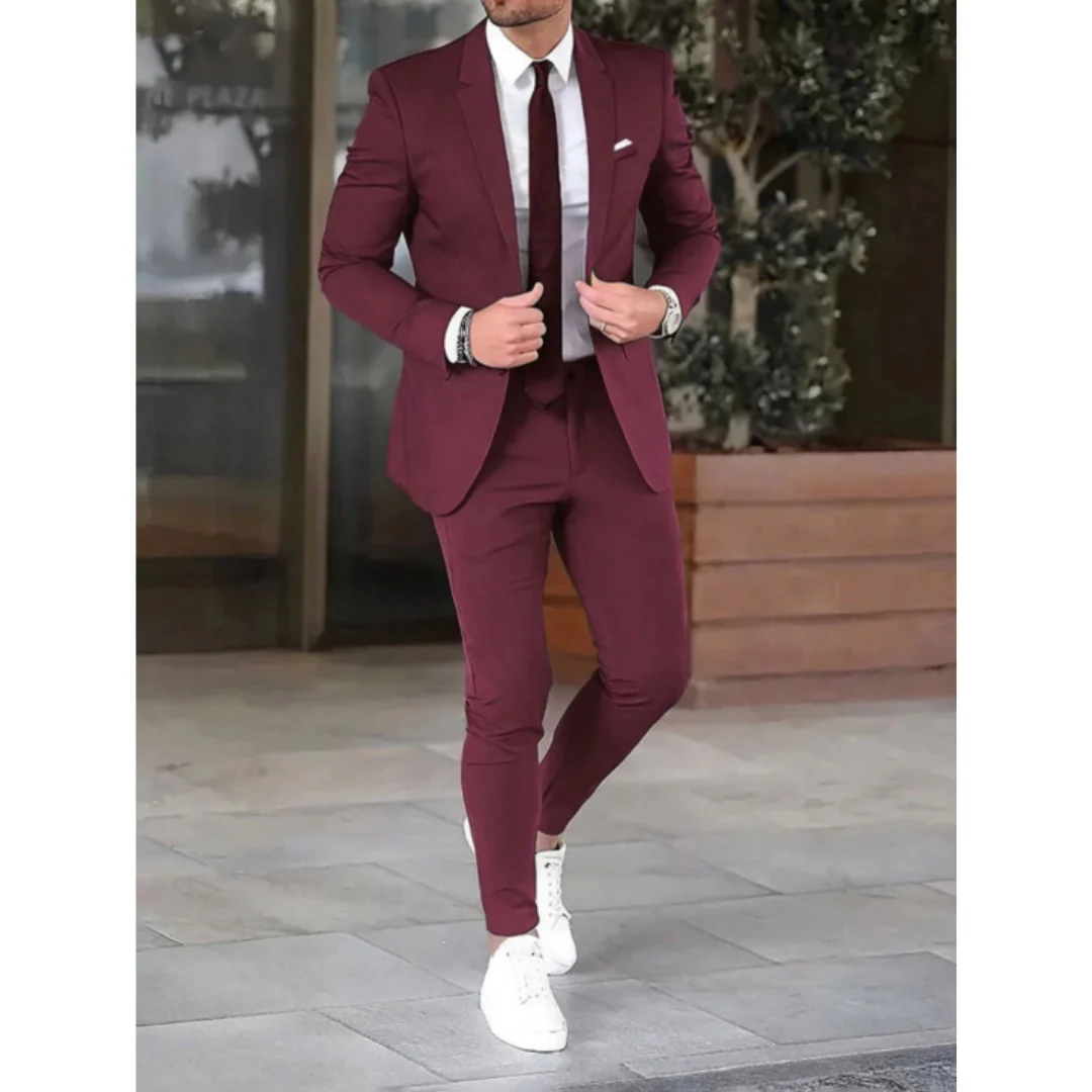 Herren Anzug | Zweiteiliges Setdesign für formelle Anlässe - Image 4