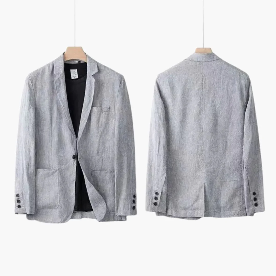 Herren Anzugset mit Blazer und Hose für Frühling Sommer - Image 8