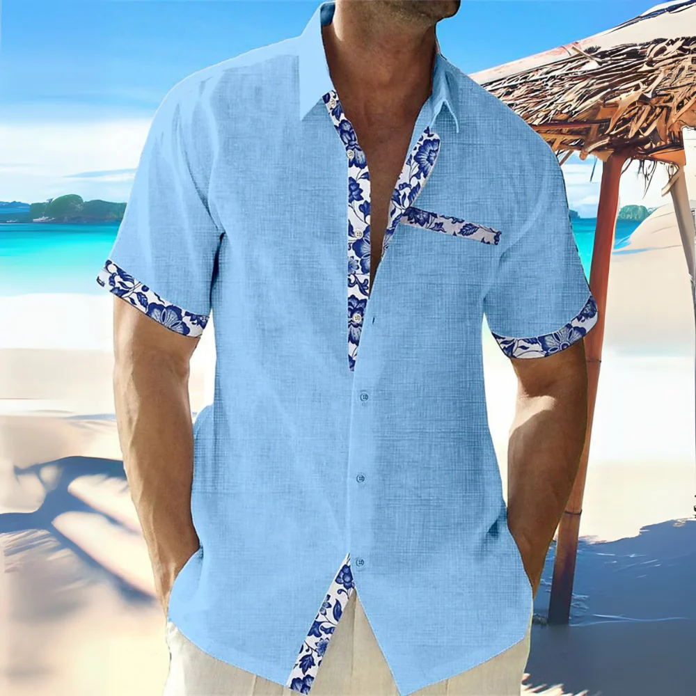 Herren Atmungsaktives Kurzarm Hemd | Sommer Stilvoller Komfort - Image 7