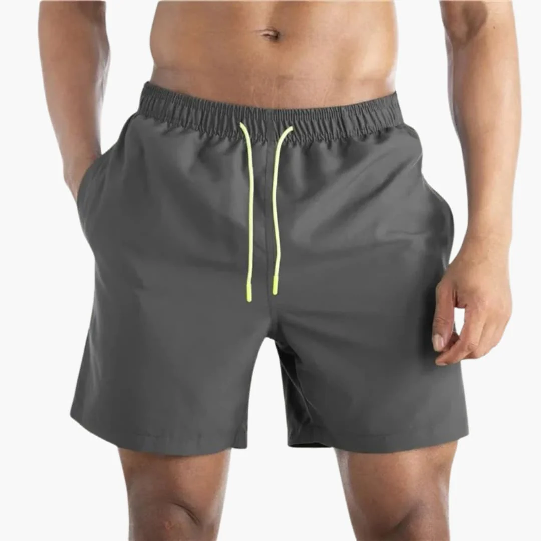 Herren Badeshorts mit Kordelzug und Seitentaschen - Image 5