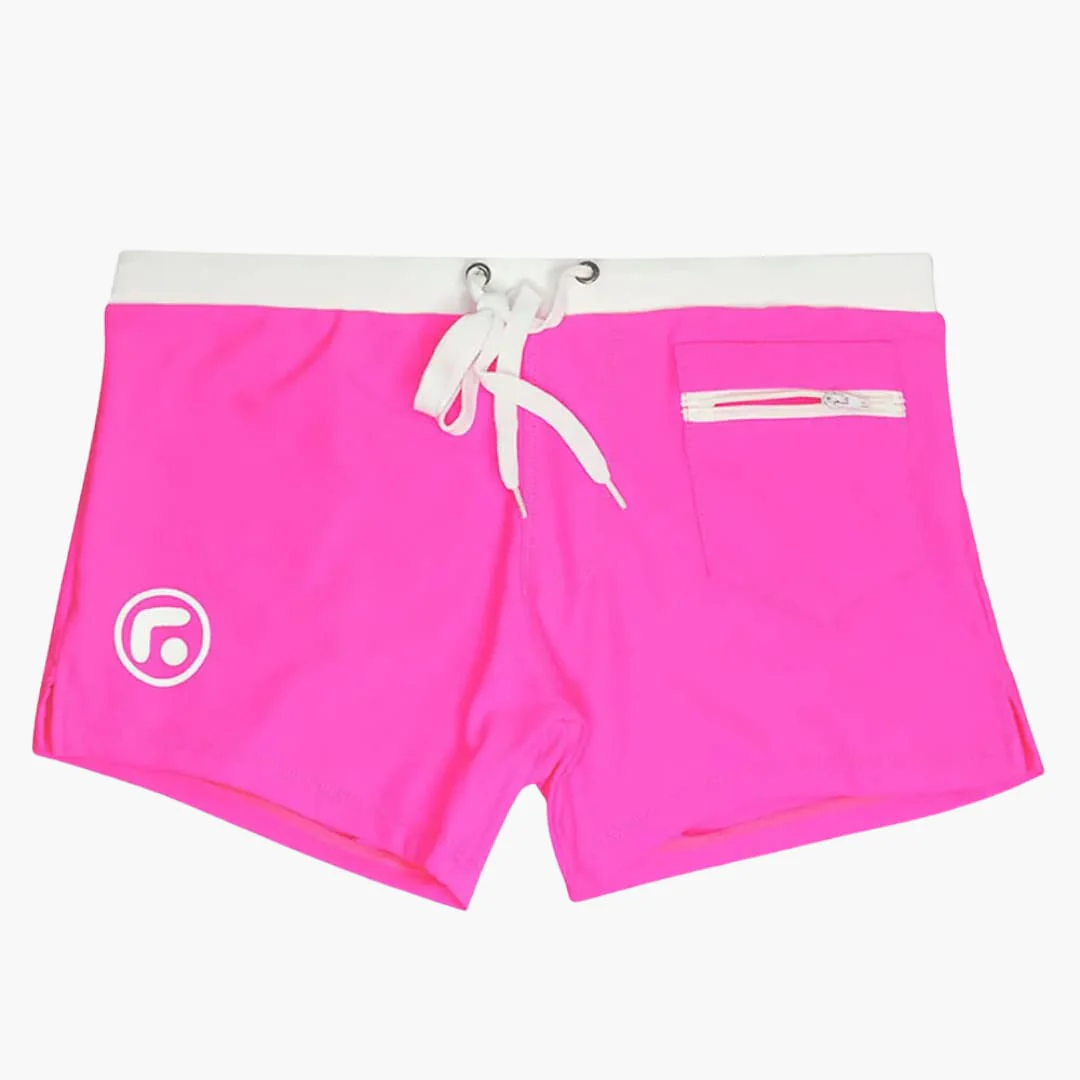 Herren Badeshorts mit Reißverschlusstaschen und Kordelzugbund - Image 7