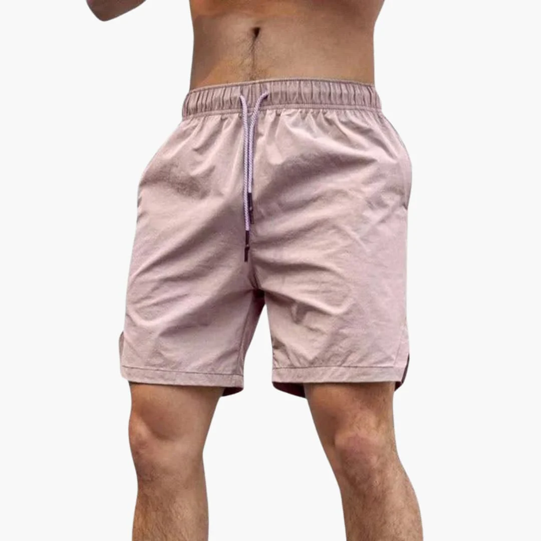 Herren Badeshorts mit Seitentaschen und elastischem Bund - Image 3