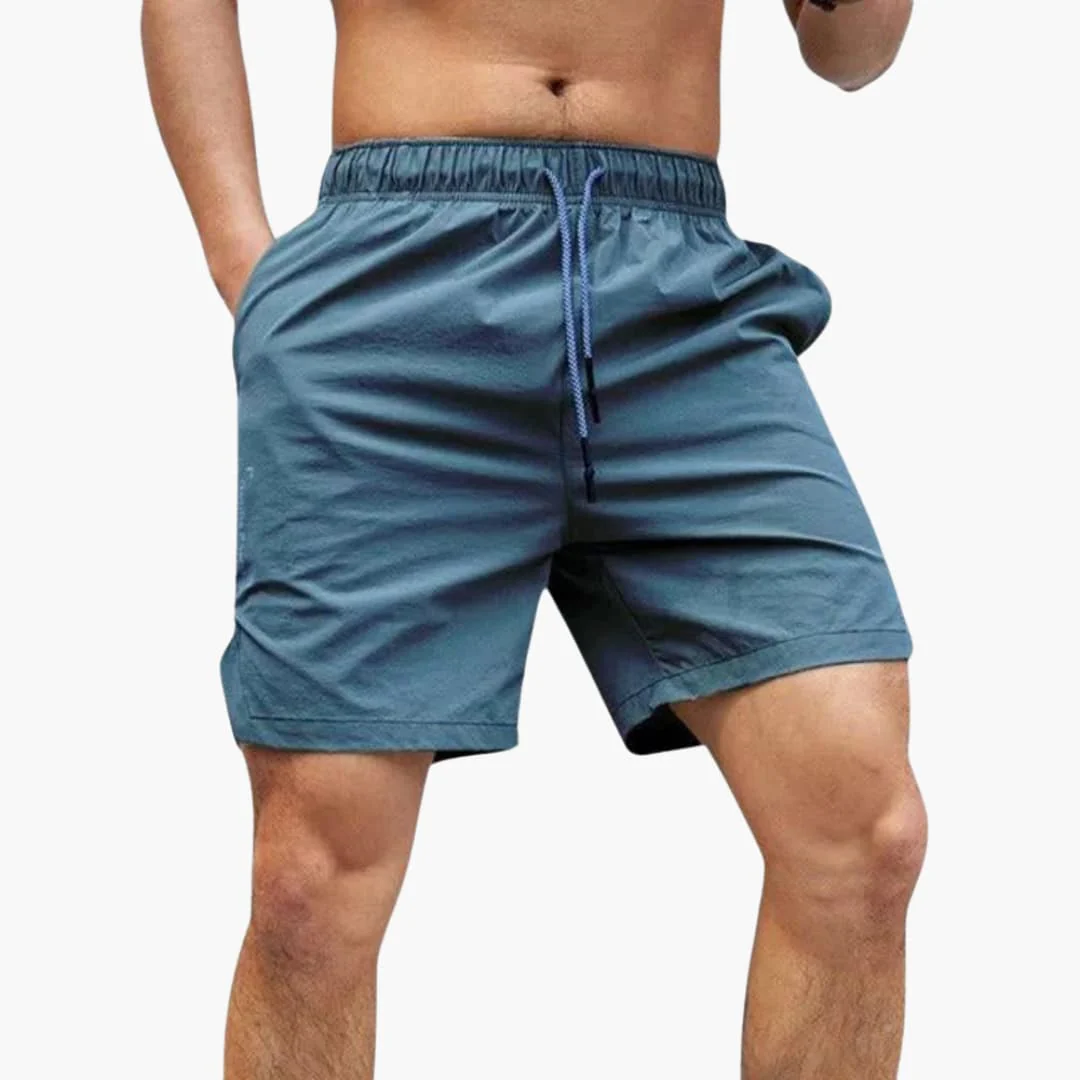 Herren Badeshorts mit Seitentaschen und elastischem Bund - Image 4