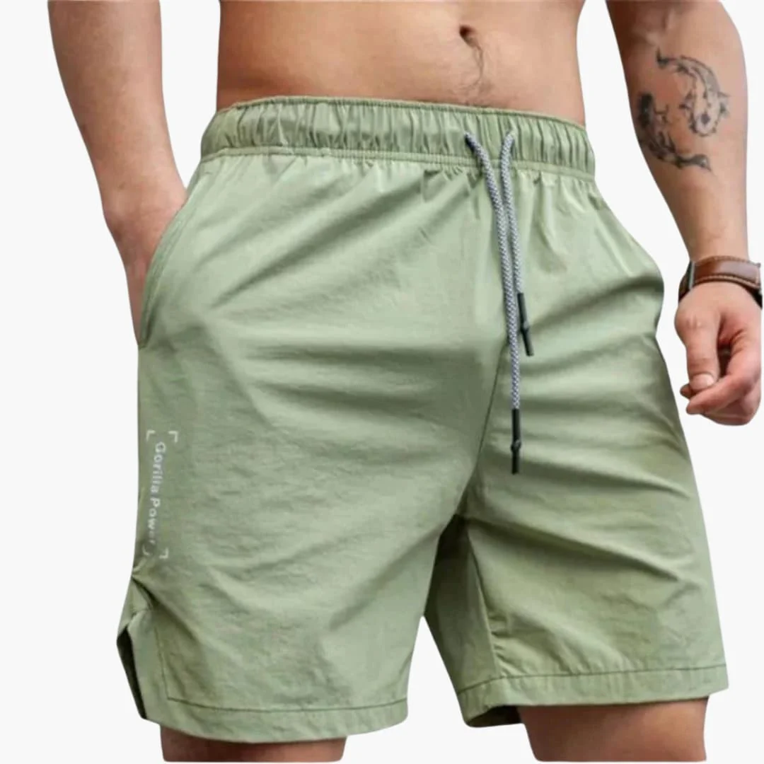 Herren Badeshorts mit Seitentaschen und elastischem Bund - Image 5