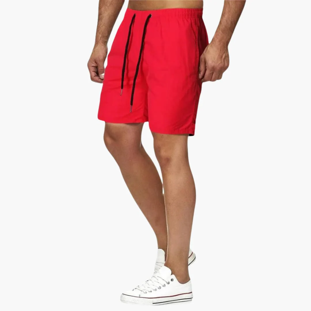 Herren Badeshorts Sommer mit Kordelzug und schnelltrocknendem Stoff - Image 2