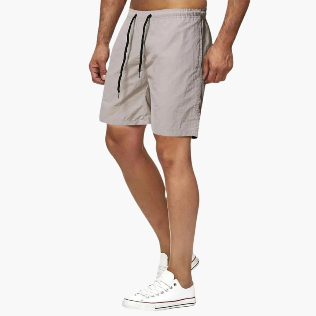 Herren Badeshorts Sommer mit Kordelzug und schnelltrocknendem Stoff - Image 4