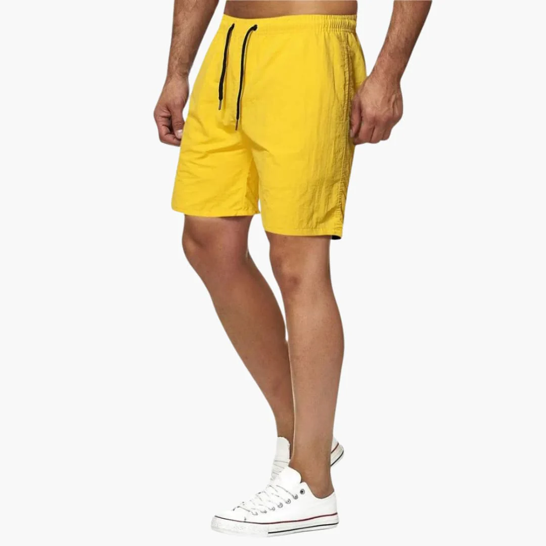 Herren Badeshorts Sommer mit Kordelzug und schnelltrocknendem Stoff - Image 6
