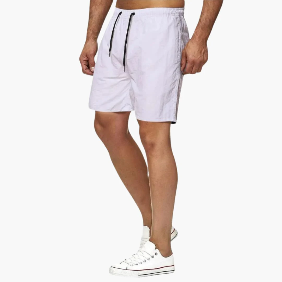 Herren Badeshorts Sommer mit Kordelzug und schnelltrocknendem Stoff - Image 8