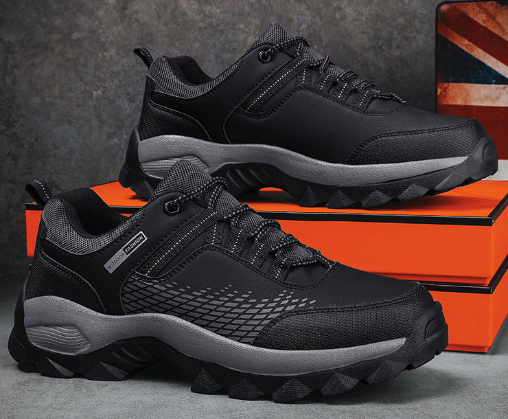 Herren Barfuß Wander Schuhe | Schnüren - Image 2