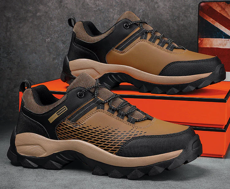 Herren Barfuß Wander Schuhe | Schnüren - Image 3