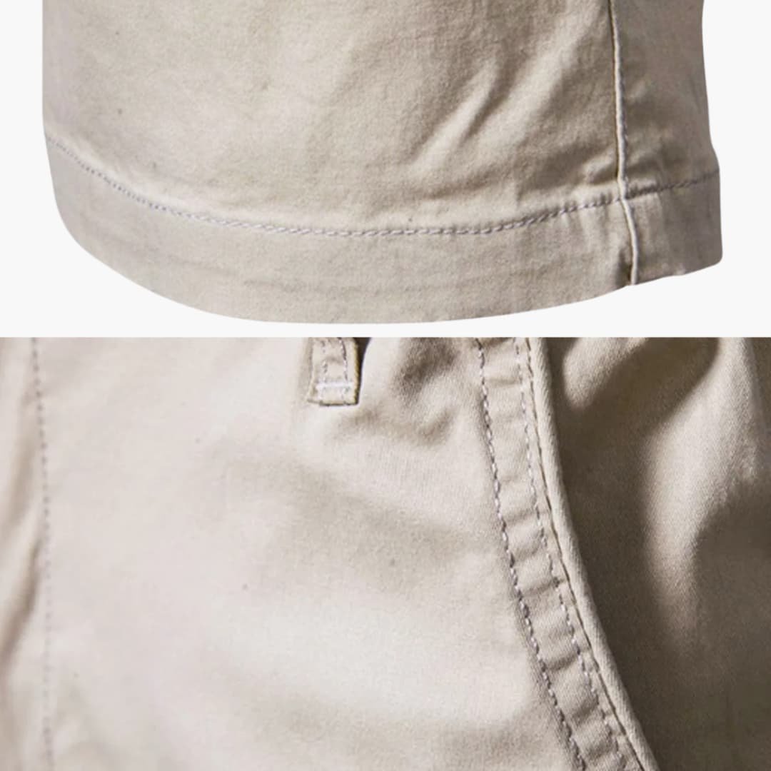 Herren Baumwollshorts mit Gummibund und Seitentaschen - Image 12