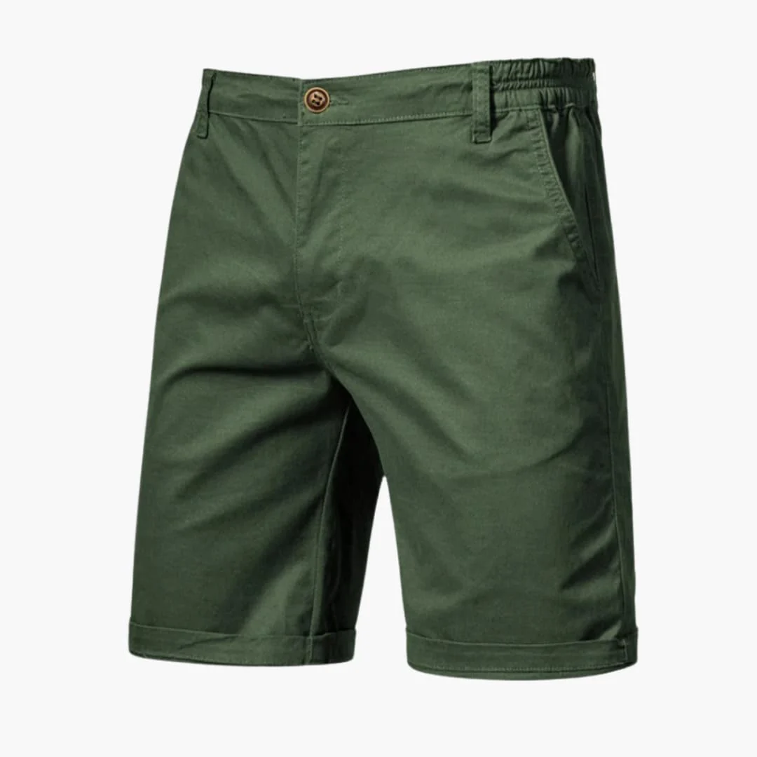 Herren Baumwollshorts mit Gummibund und Seitentaschen - Image 5