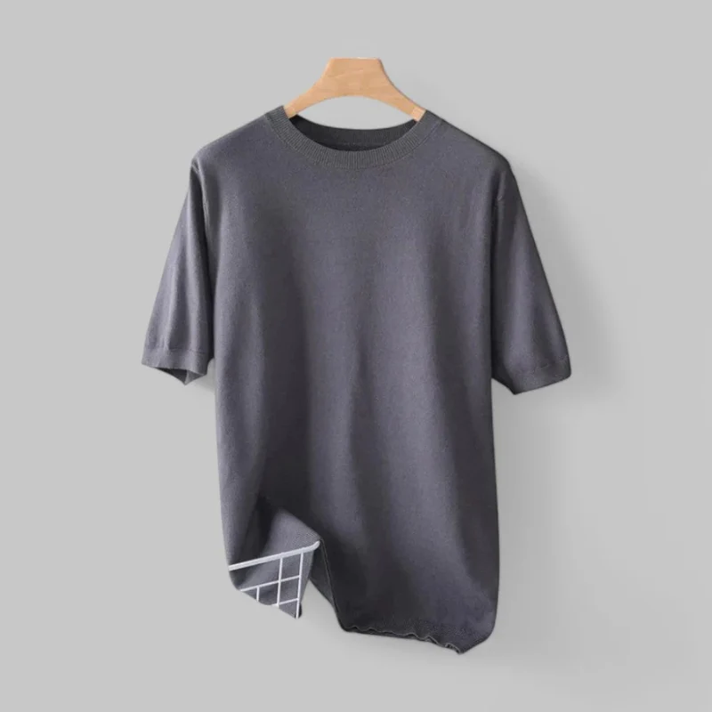 Herren bequemes klassisches T-Shirt | Kurzarm - Image 6