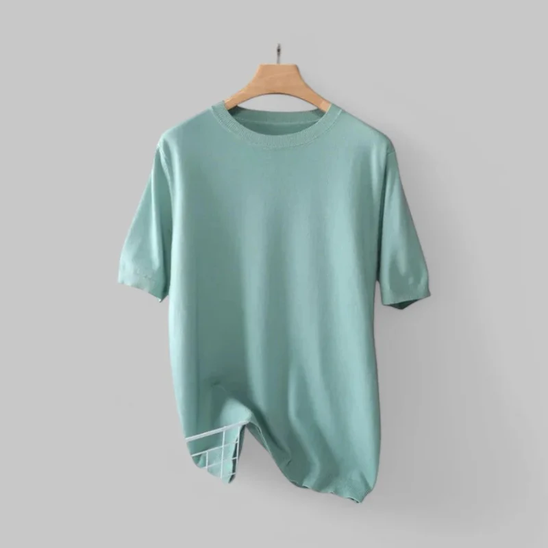 Herren bequemes klassisches T-Shirt | Kurzarm - Image 7