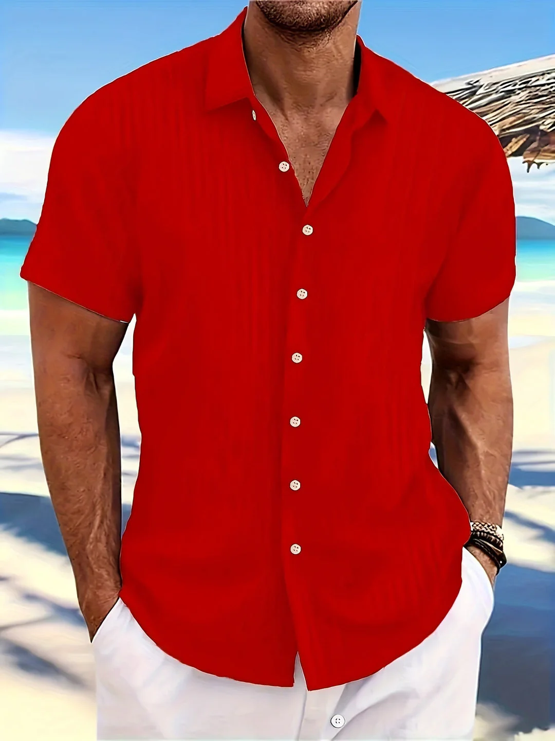 Herren Bequemes Sommerhemd - Joem - Image 2