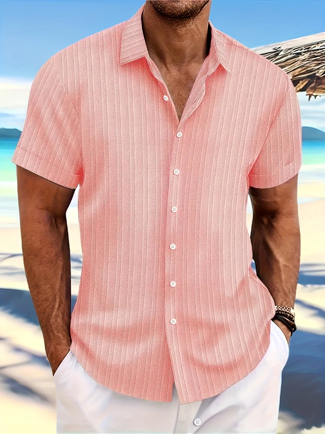 Herren Bequemes Sommerhemd - Joem - Image 3