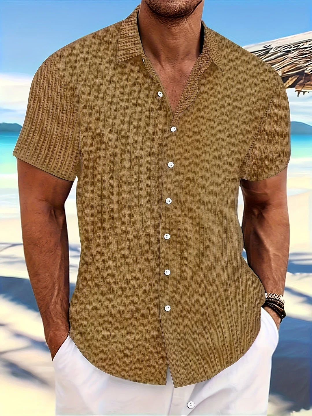 Herren Bequemes Sommerhemd - Joem - Image 4