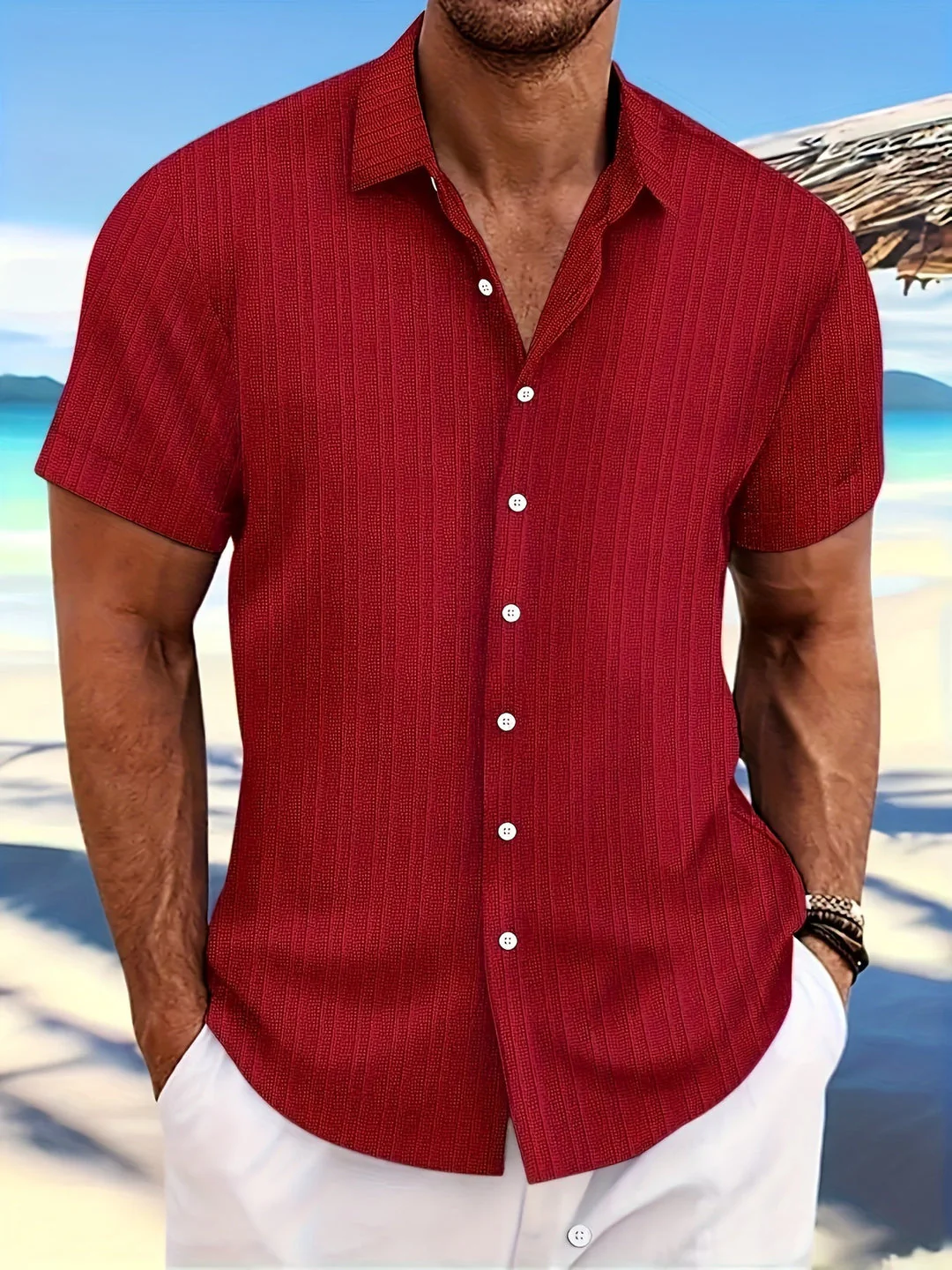 Herren Bequemes Sommerhemd - Joem - Image 8
