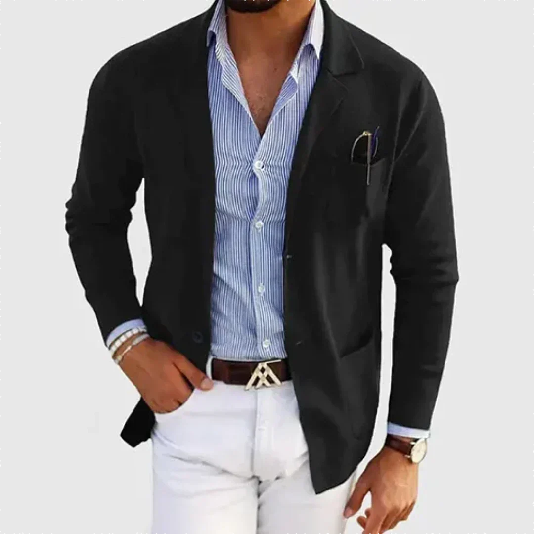 Herren-Blazer mit lockerer Passform | entspannte Form - Image 4