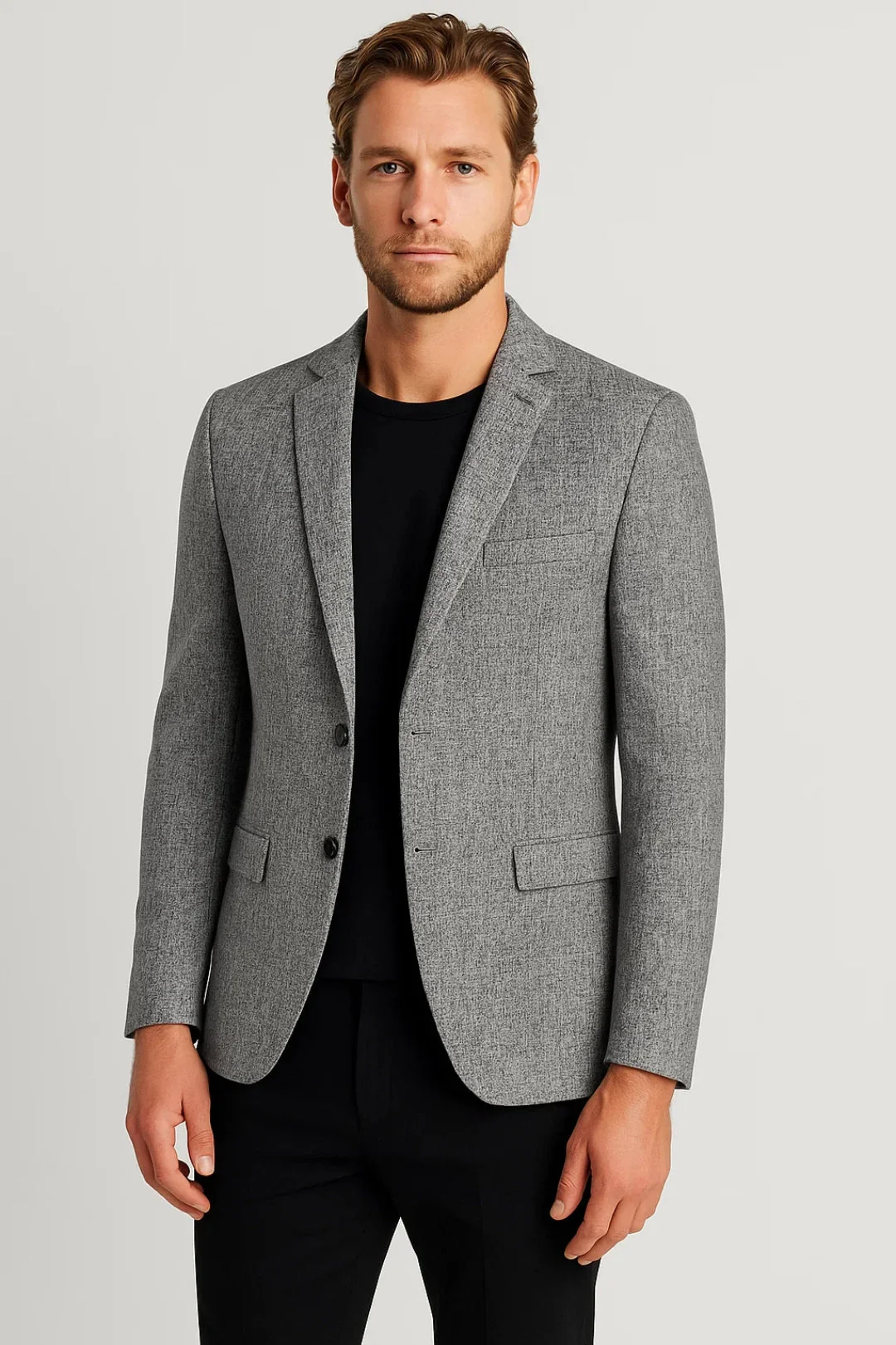 Herren Blazer | Slim-Fit mit Knopfleiste und klarer Silhouette - Image 3