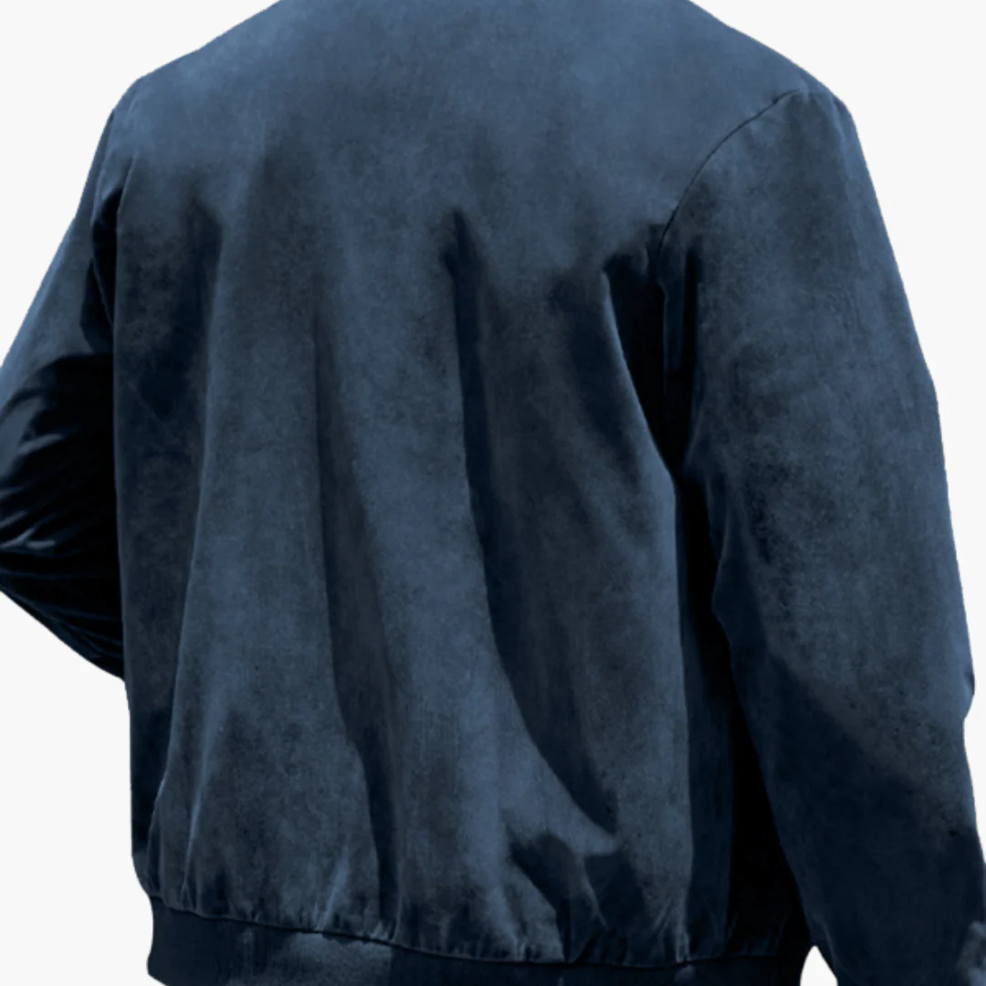 Herren Bomberjacke mit Reißverschluss und Seitentaschen - Image 13