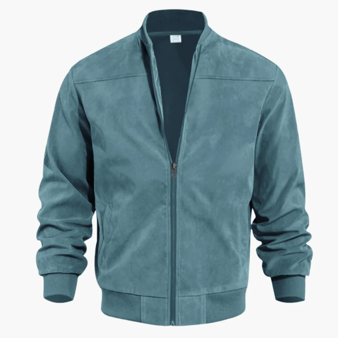 Herren Bomberjacke mit Reißverschluss und Seitentaschen - Image 8