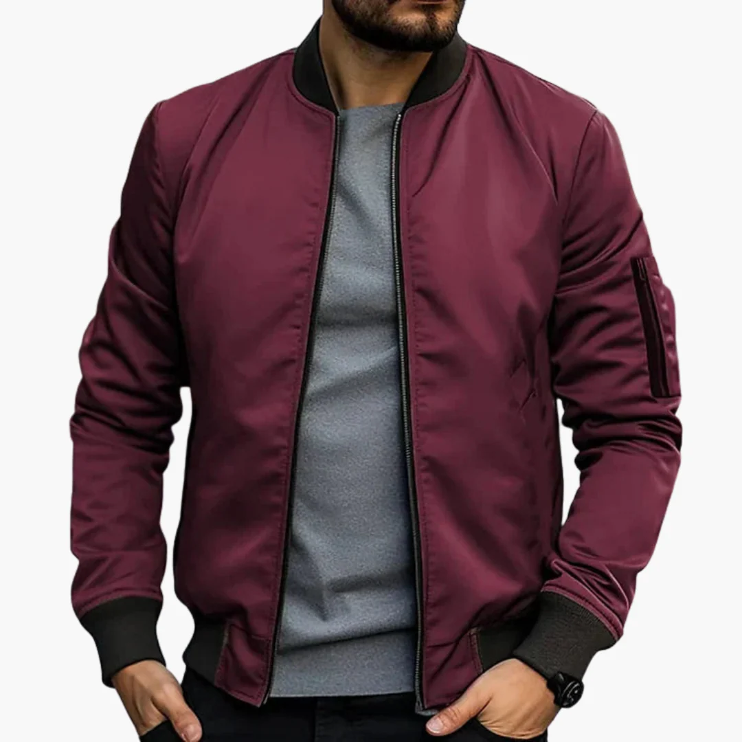 Herren Bomberjacke mit Seitentaschen - Image 4
