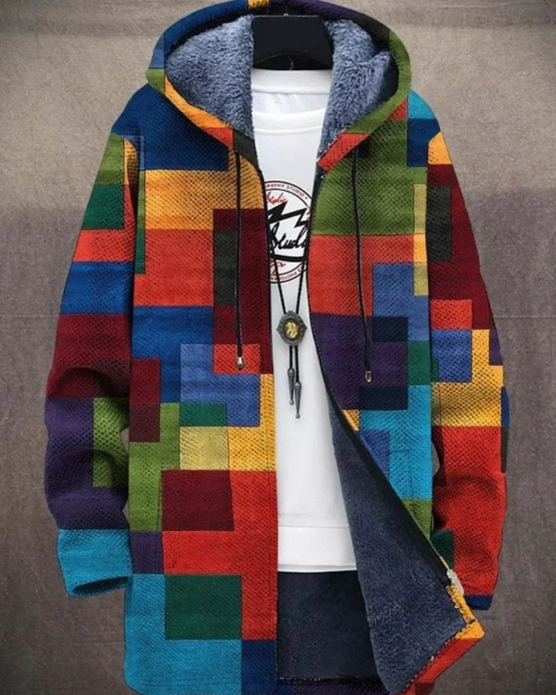 Herren bunter Kapuzenpullover | Kapuzen - Image 2