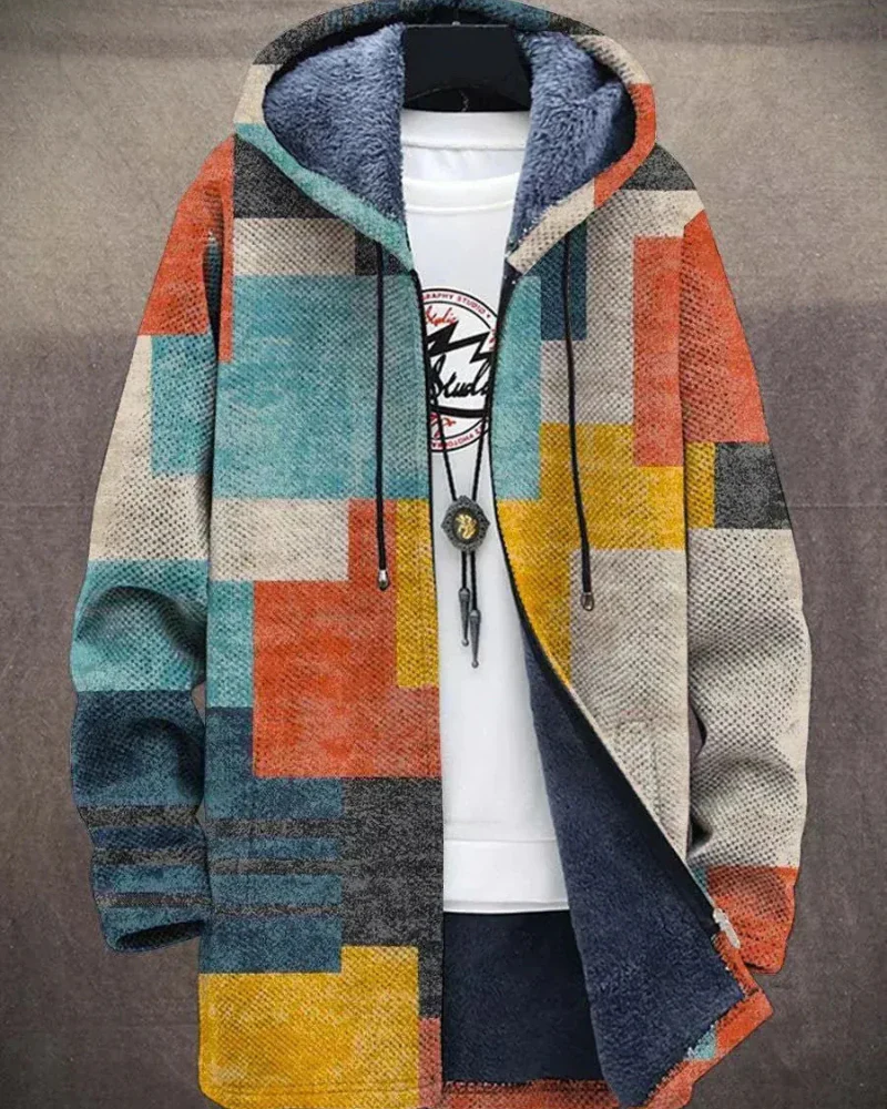 Herren bunter Kapuzenpullover | Kapuzen - Image 4