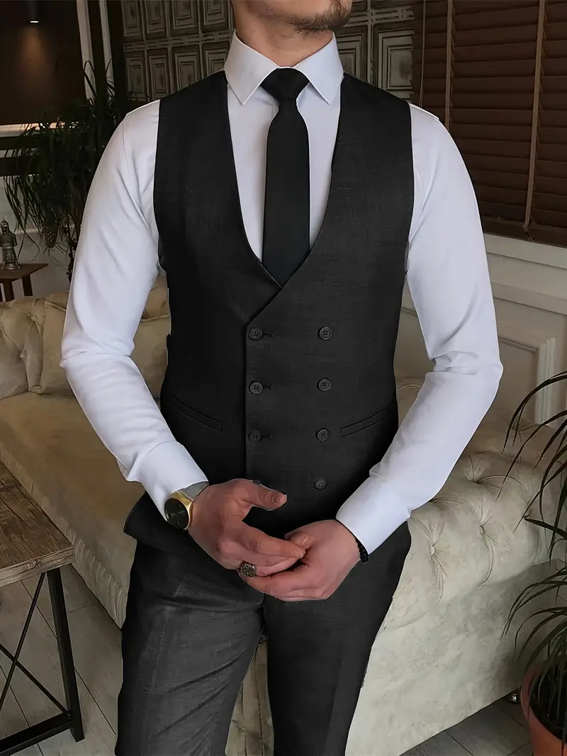 Herren Business-Set | Blazer, Weste und Hose in klarer Form - Image 14